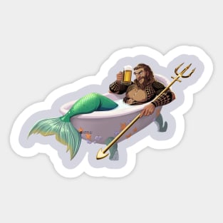 King of the Sea Sticker